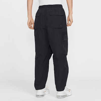 【新品】Nike ウーブンパンツ Lサイズ テック系 ナイロン カーゴパンツ NIKE◇ウィンタライズド ウーブン パンツ/L/ナイロン/BLK/ : セカンド